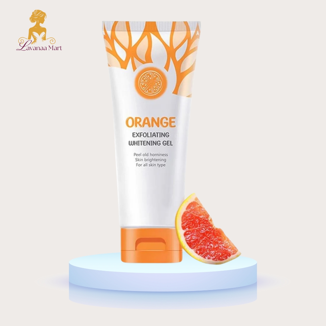 orange exfoliating whitening gel